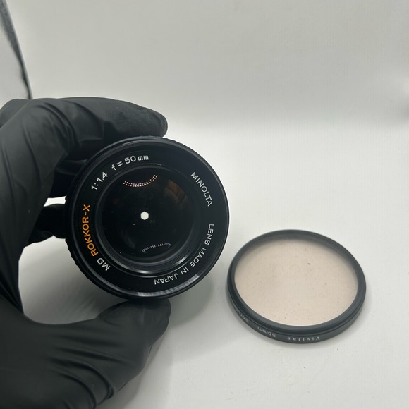 Minolta MC Rokkor-X 50mm F1.4 Lens For Minolta MD Mount! - Picture 8 of 11